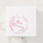 Merci Beaucoup Pink und White Bokeh Vielen Dank Geschenkanhänger (Beispiel)