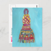 Merci beaucoup postkarte (Vorne/Hinten)