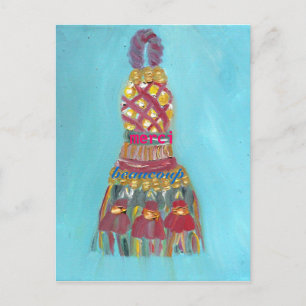 Merci beaucoup postkarte