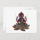 Merci Beaucoup Postkarte (Vorne/Hinten)