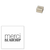 Merci Beaucoup Vielen Dank Gummistempel (Stempel)