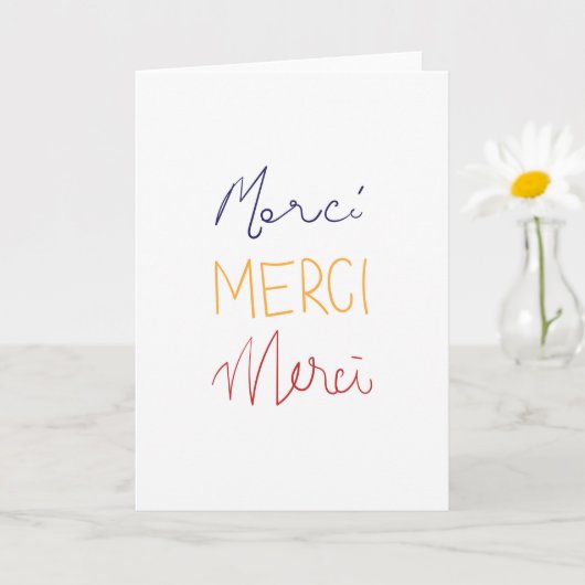 Merci Card Karte (Kleine Pflanze)