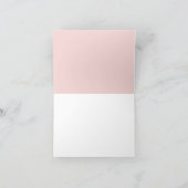 Merci, Cherub falten Danke Karte (Innenseite)