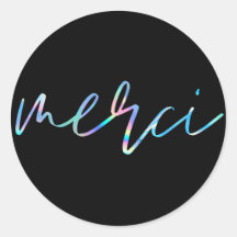 Merci Colorful Elegant Vielen Dank