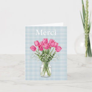Merci Dankeskarte Feiertagskarte