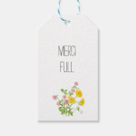 Merci full québécois geschenkanhänger