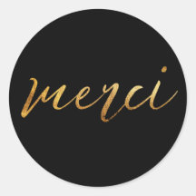 Merci Gold Elegant Vielen Dank