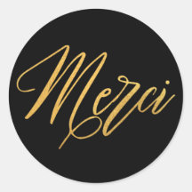 Merci Gold Elegant Vielen Dank