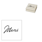 Merci Gummistempel (Stempel)