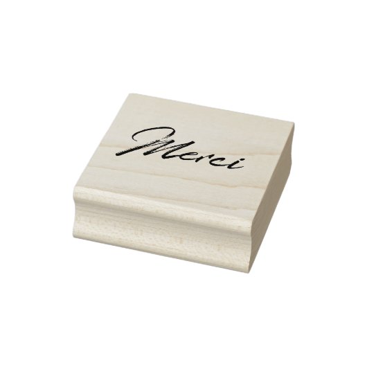 Merci Gummistempel (Stempel)
