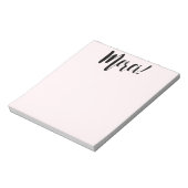 Merci Notepad Notizblock (Rotiert)