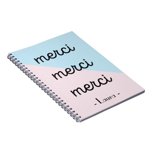 Merci Notizbuch Notizblock (Rechte Seite)