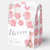 Merci Paris Brautparty Vielen Dank Geschenkschachtel (Geöffnet)