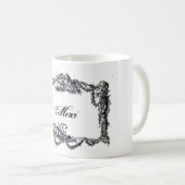 Merci – Thanks – Versailles Kaffeetasse (VorderseiteRechts)
