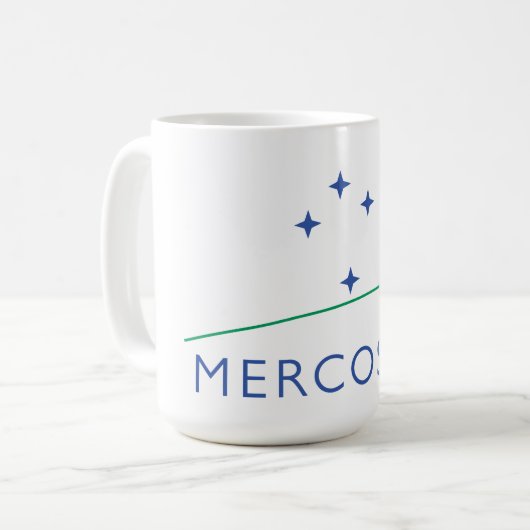 Mercosur Kaffeetasse (Vorderseite Links)