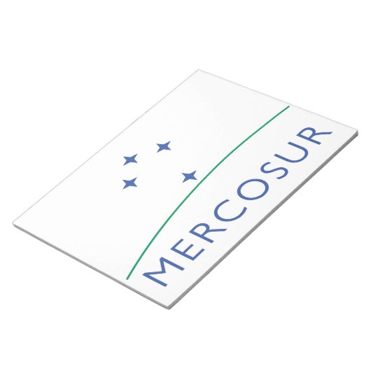 Mercosur Notizblock (angewinkelt)