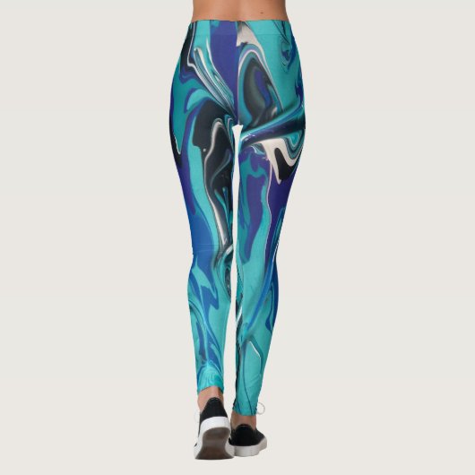 Mercurial Pour Blue Leggings (Rückseite)