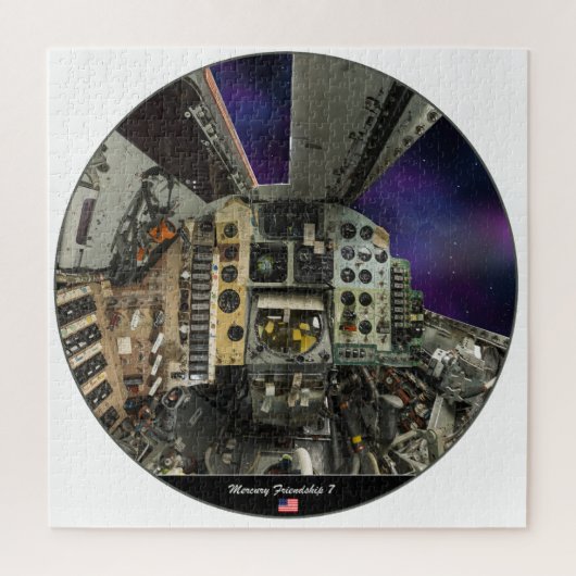 Mercury 7, Cockpit Puzzle (Vertikal)