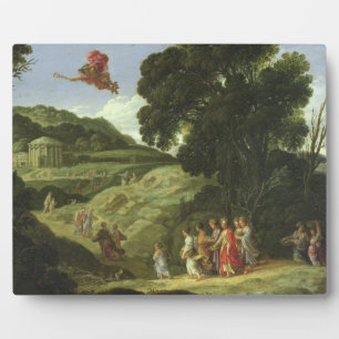 Mercury and Herse, c.1605-08 (oil on canvas) Fotoplatte
