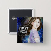 Mercury Brightman: Das erste Zeichen 2" Knopf Button (Vorne & Hinten)