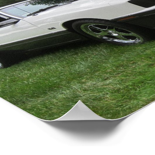 Mercury Capri Poster der 1980er Jahre (Ecke)