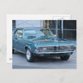 Mercury Cougar Automobile Postkarte (Vorne/Hinten)