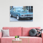 Mercury Cougar Classic-Auto gedehnte Leinwand Druc (Insitu (Wohnzimmer))