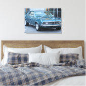 Mercury Cougar Classic-Auto gedehnte Leinwand Druc (Insitu (Schlafzimmer))