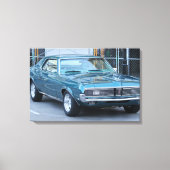 Mercury Cougar Classic-Auto gedehnte Leinwand Druc (Vorderseite)