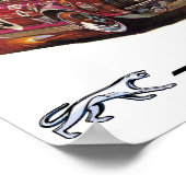 Mercury Cougar Trans-Am Racing Poster (Ecke)