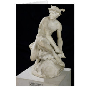 Mercury, das seine Winged Sandalen, 1744 befestigt