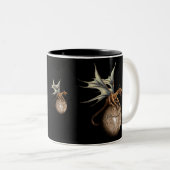 Mercury-Drache-Kaffee-Tasse Zweifarbige Tasse (VorderseiteRechts)