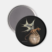 Mercury Dragon Magnet (Vorderseite/Rückseite)