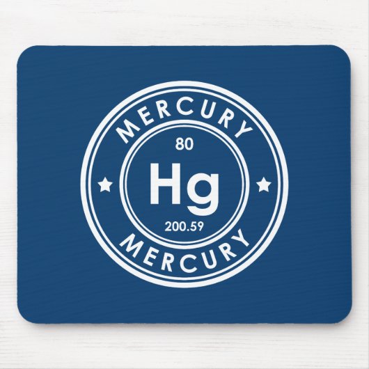 Mercury Element Blue Mouse Pad Mousepad (Vorne)