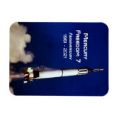Mercury Freedom 7 - 60 Jahre Magnet (Horizontal)
