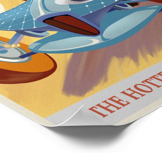 Mercury Grand Prix Poster (Ecke)