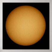 Mercury in transit poster (Vorne)