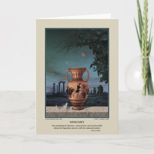 Mercury-Karte Karte (Vorderseite)