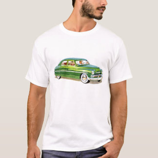 Mercury-klassischer Auto-T - Shirt 1950