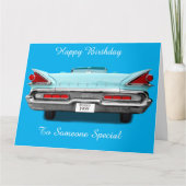 Mercury Monterey 1959 Karte (Vorderseite)