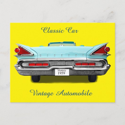 Mercury Monterey 1959 Postkarte (Vorderseite)