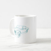 Mercury-Puma 1968 Kaffeetasse (Vorderseite Links)