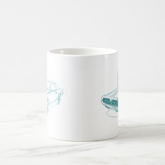 Mercury-Puma 1968 Kaffeetasse (Mittel)