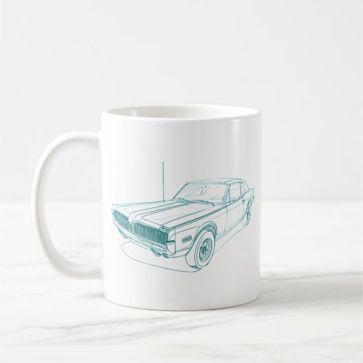 Mercury-Puma 1968 Kaffeetasse (Links)