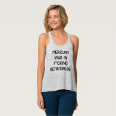 Mercury rückläufig tank top (Vorderseite Vollansicht)