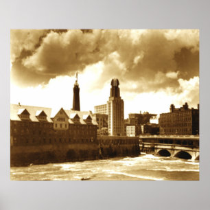 Mercury u. Times Square Poster