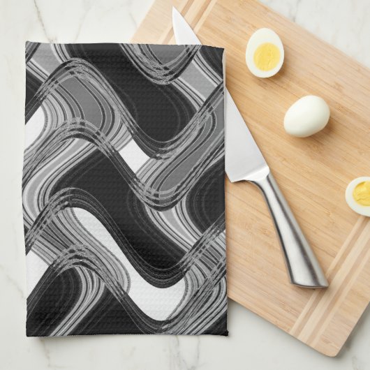 Mercury u. Zobel-Geschirrtuch durch Künstler C.L. Handtuch (Viertel Falte)