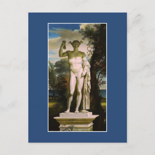 Mercury von Charles Meynier Postkarte (Vorderseite)