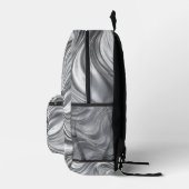 Mercury Wave Mirror Backpack Bedruckter Rucksack (Rechts)