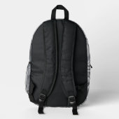 Mercury Wave Mirror Backpack Bedruckter Rucksack (Rückseite)
